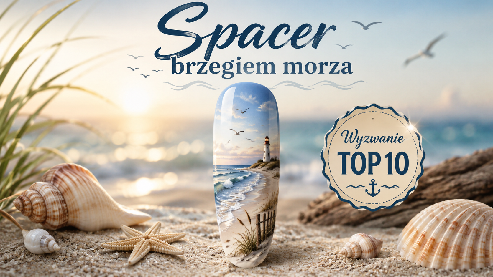 🌊 Spacer brzegiem morza
