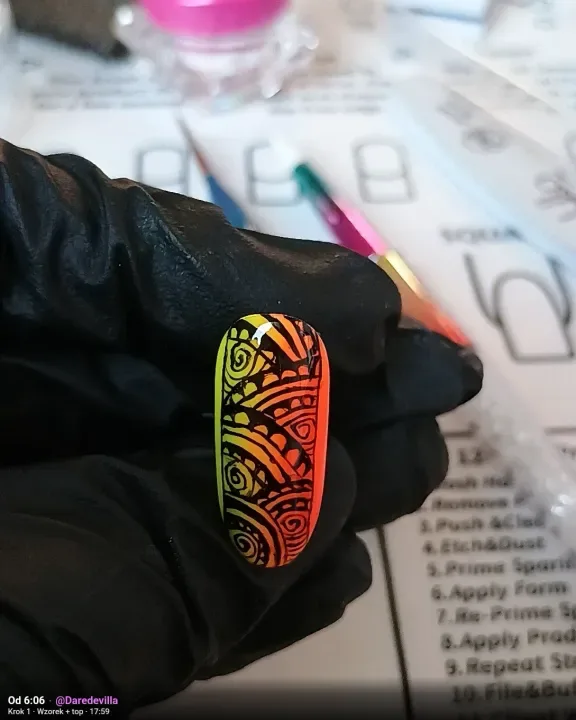 MEHENDI lvl 2 - wzór nr 1