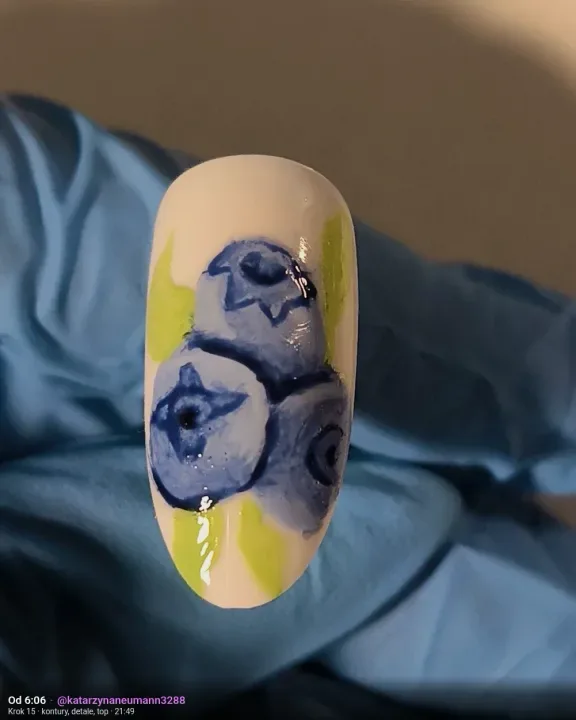 MICROPAINTING - borówki