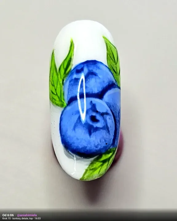 MICROPAINTING - borówki