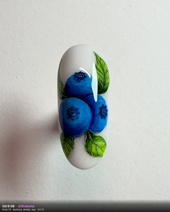 MICROPAINTING - borówki